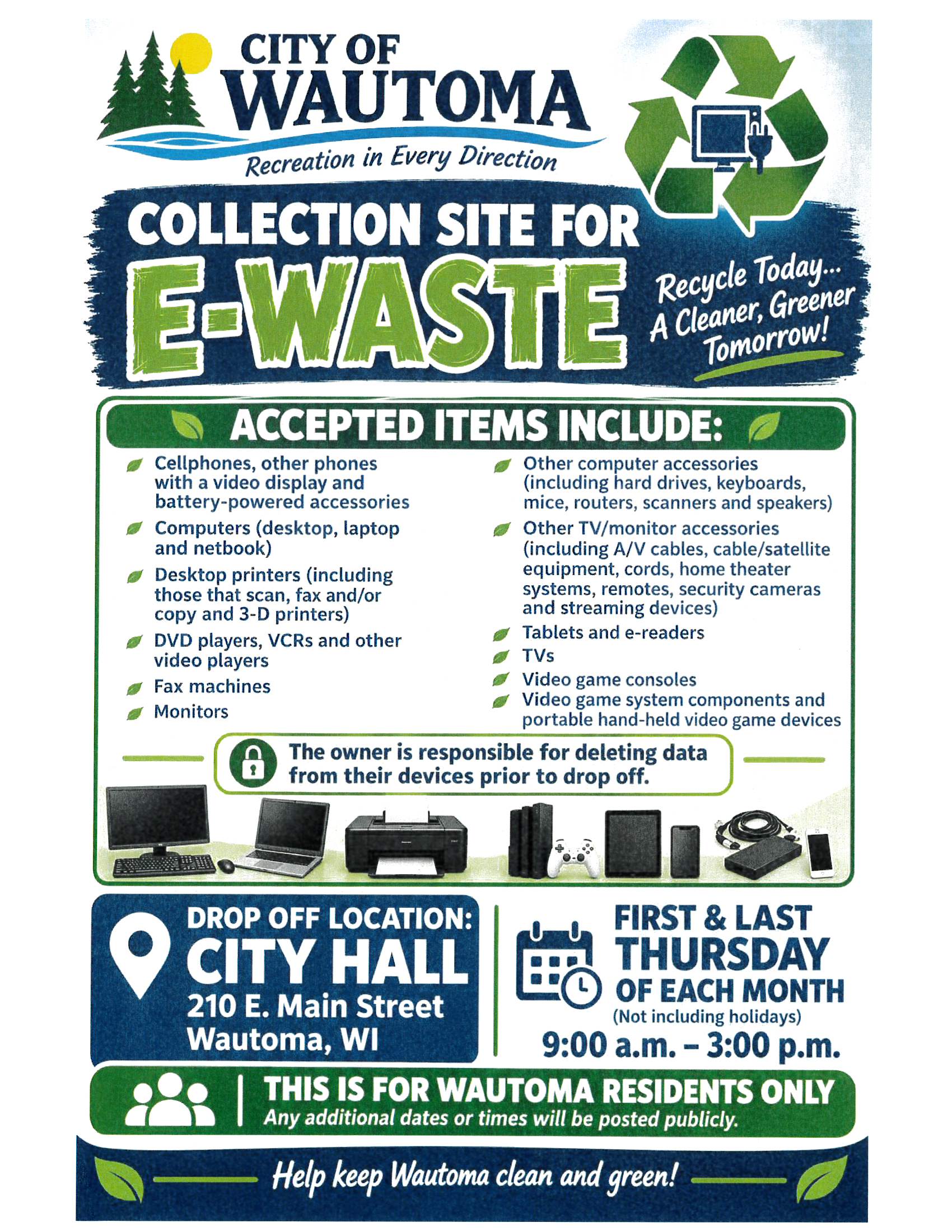 Collection Site for E-Waste